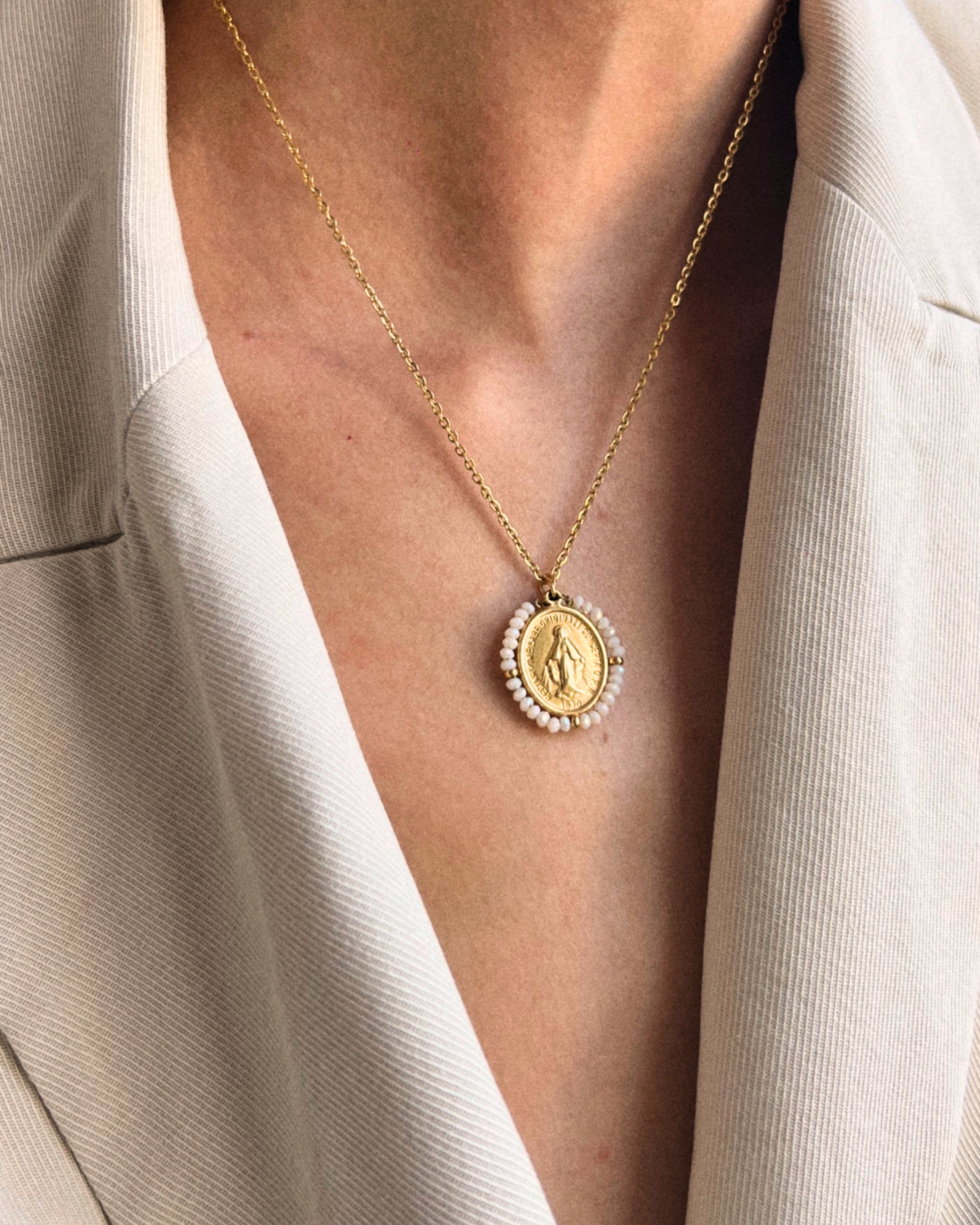 Santa Maria - Collier Shiny Cream