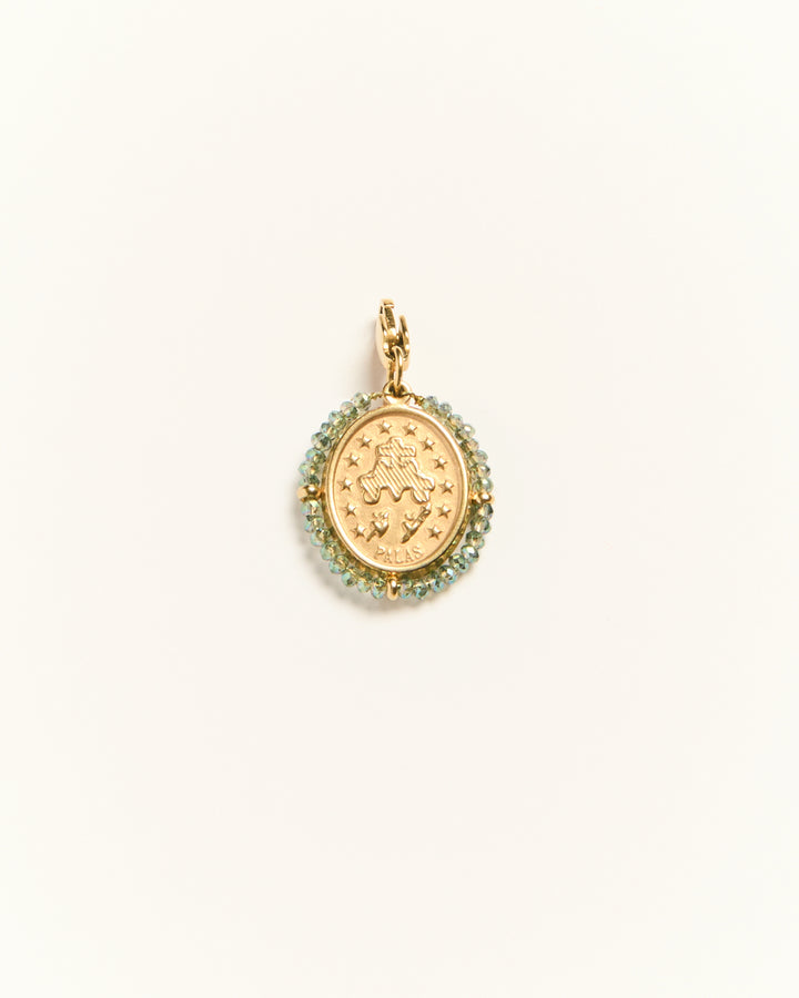 Santa Maria - Charm Shiny Light Blue