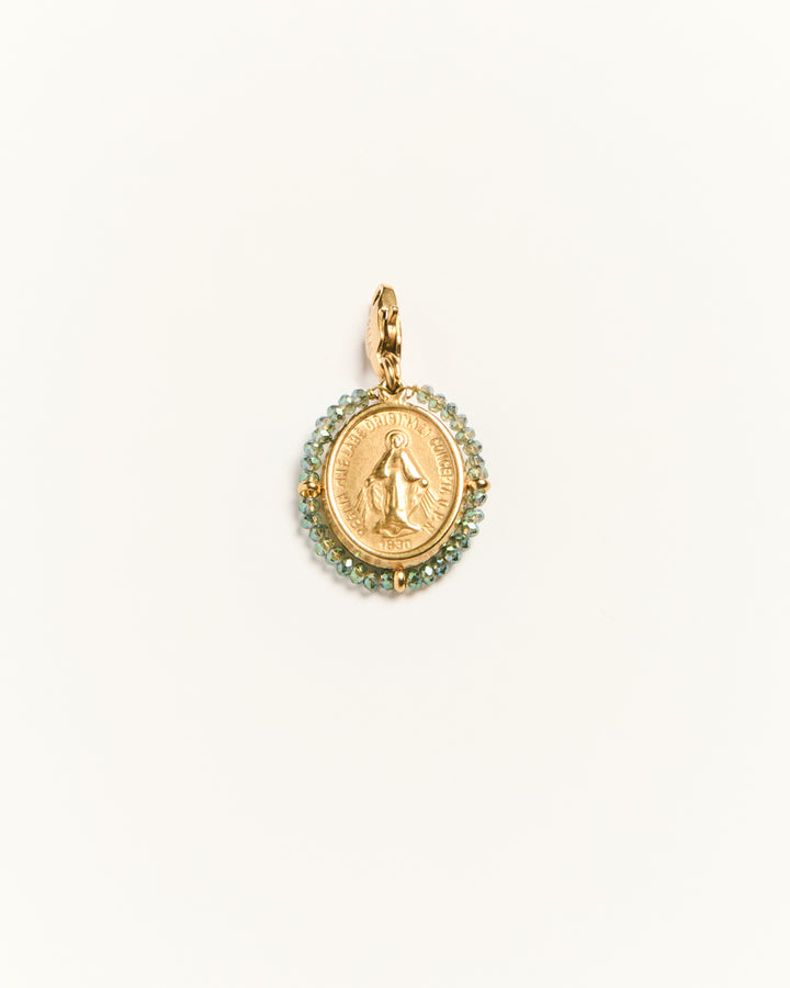 Santa Maria - Charm Shiny Light Blue