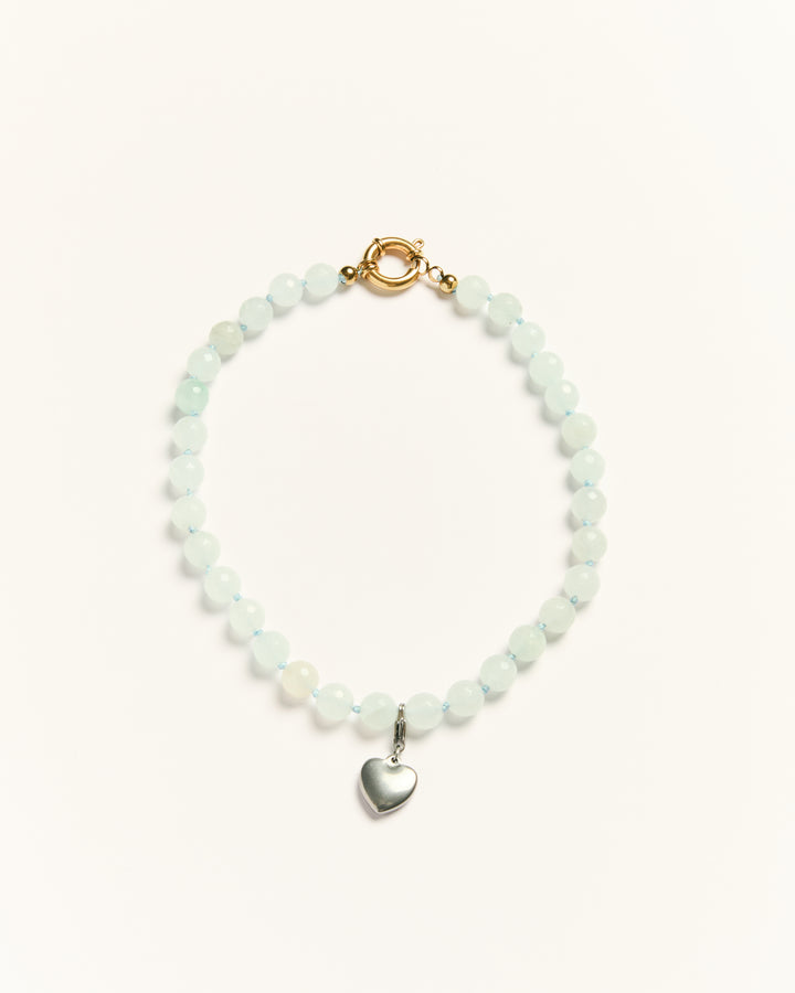 Stainless Heart - Choker & Charms Set