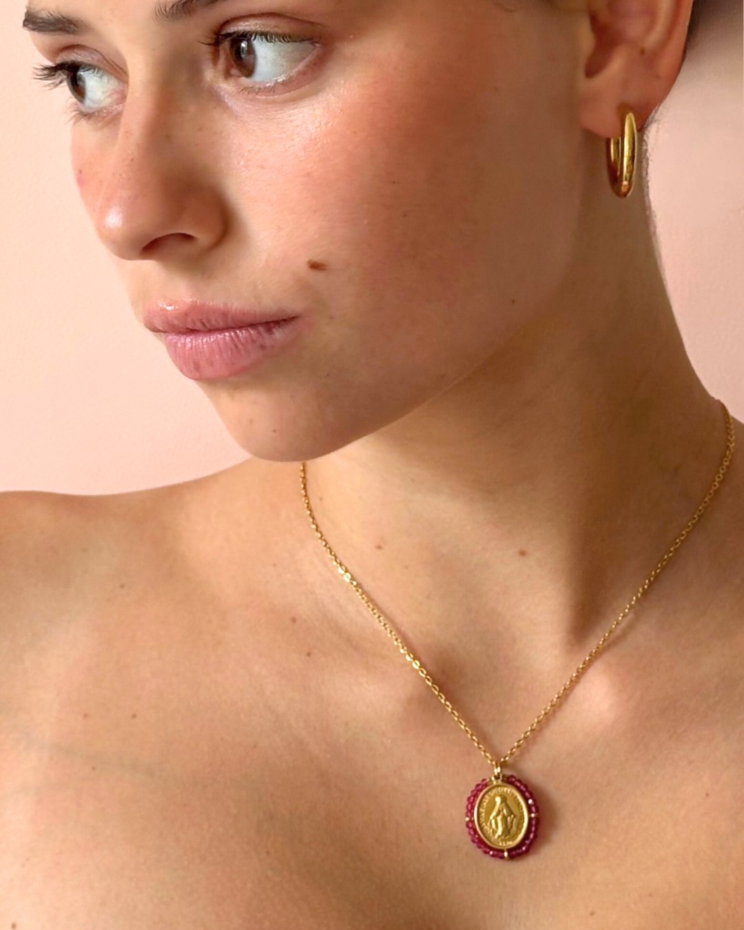 Santa Maria - Collier Grenat