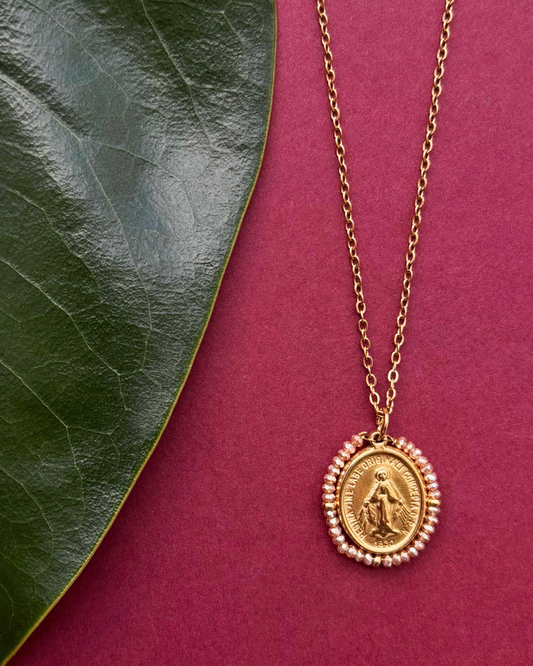 Santa Maria - Collier Shiny Peach