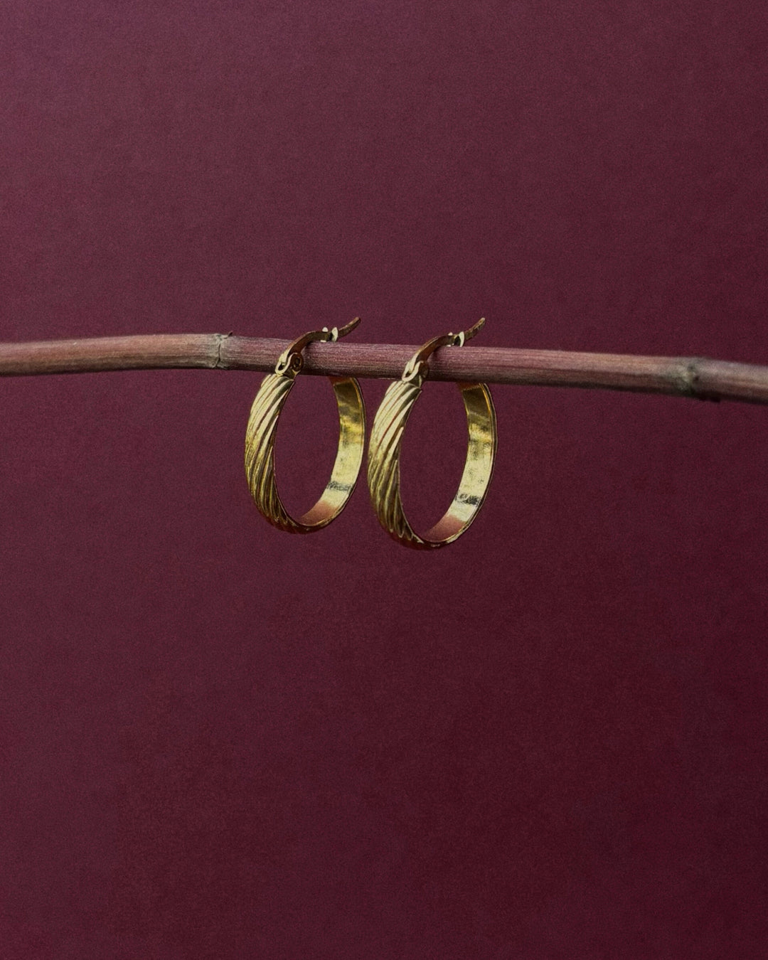 Boucles d'oreilles créoles Appoline