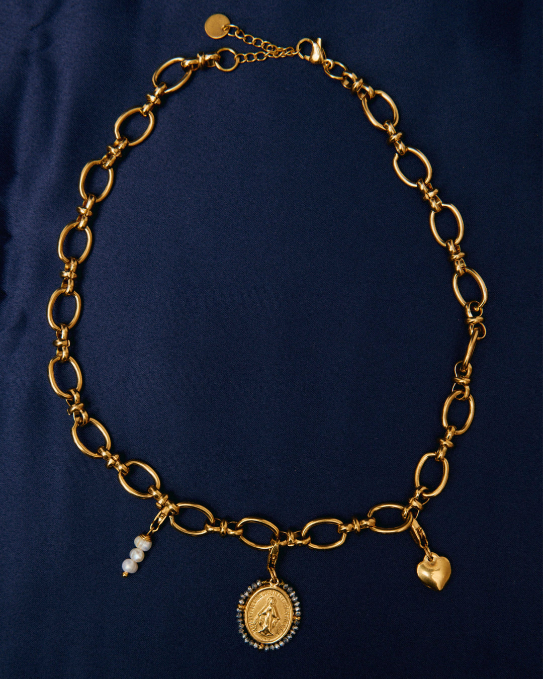 Silver Maria -  Choker & Charms