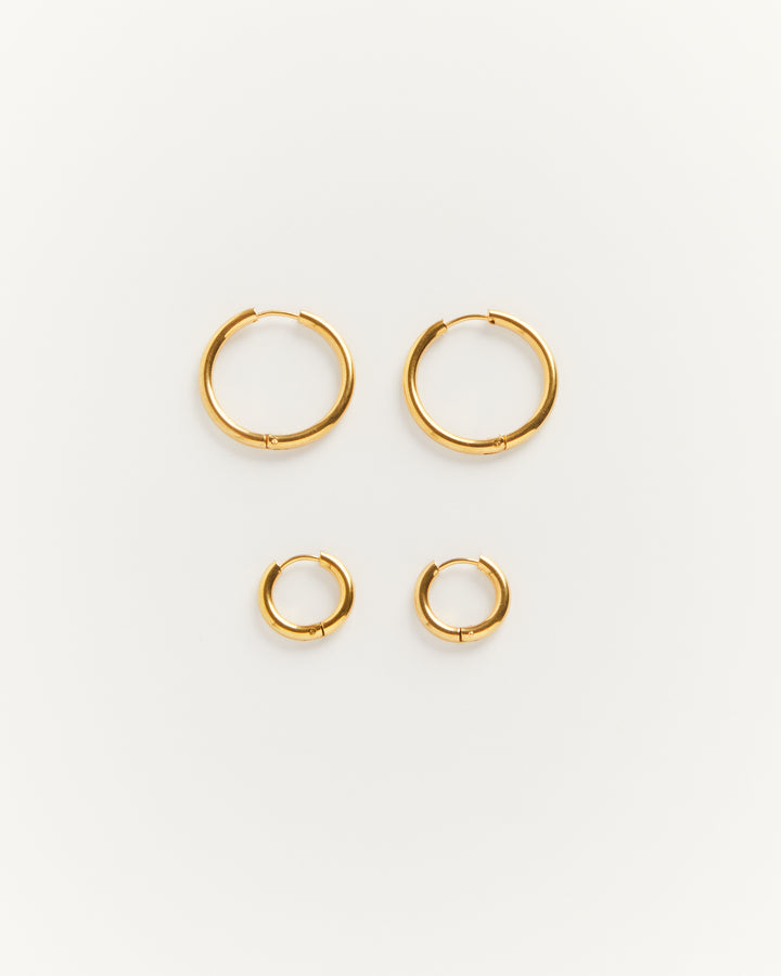 Charlie Hoop Earrings - Medium - Palas