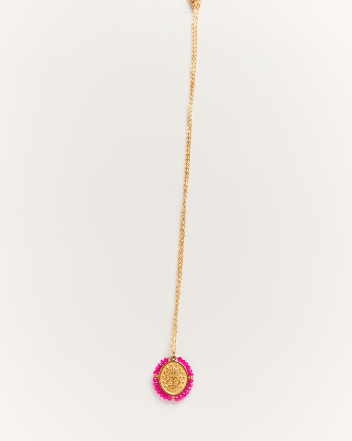 Santa Maria - Necklace Fushia - Palas