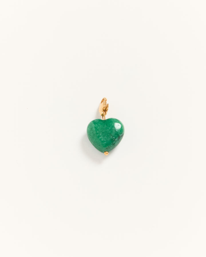 Coeur Agat - Deep Green