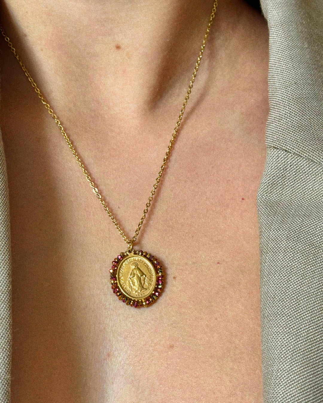 Santa Maria - Collier Shiny Ocre