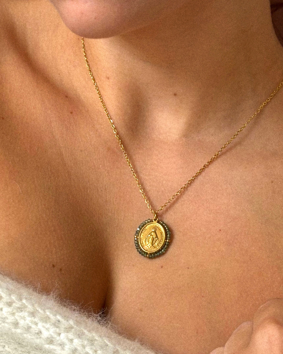 Santa Maria - Collier Shiny Light Blue