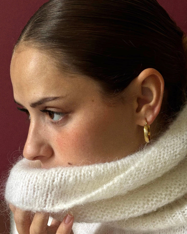 Boucles d'oreilles créoles Appoline