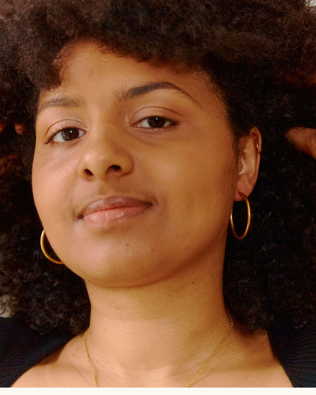 Boucles d'oreilles créoles Naomi