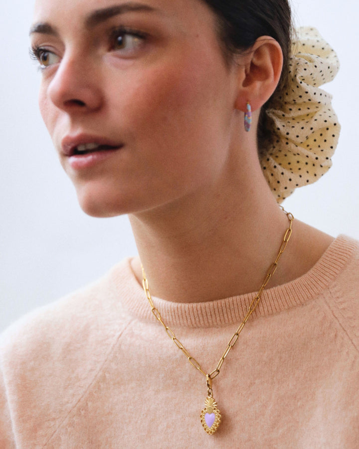 Twiggy - Earrings Blue & Lilac