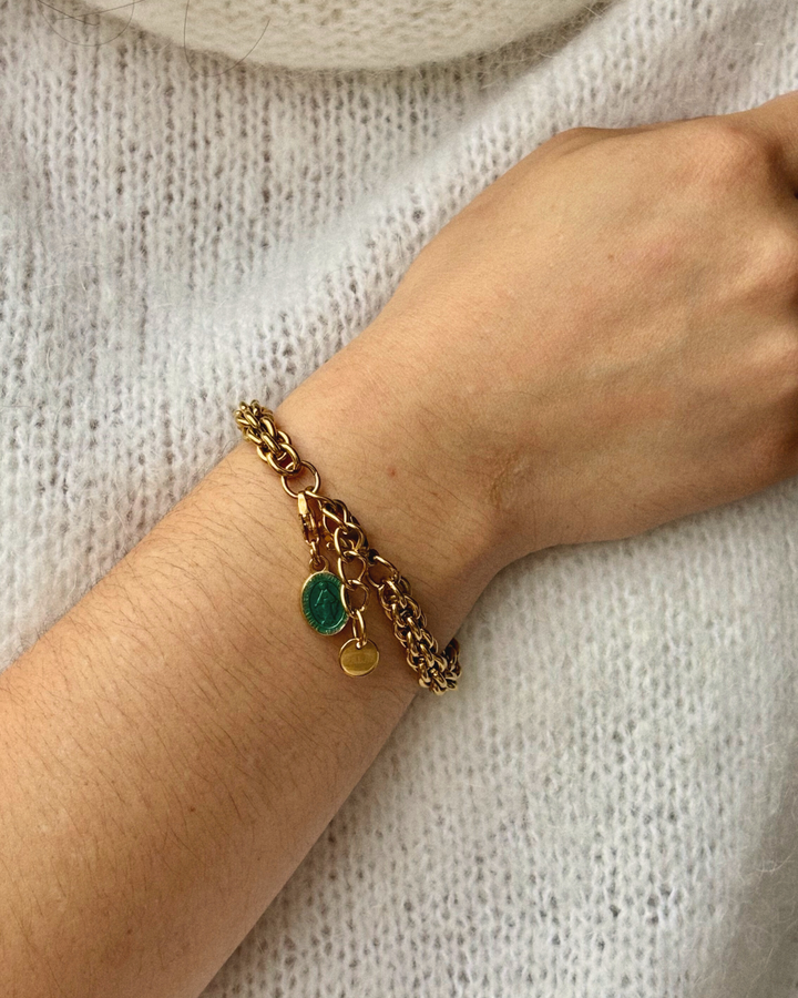 Coffret Brigitte Bracelet et Charm Mini Madonne Glazed