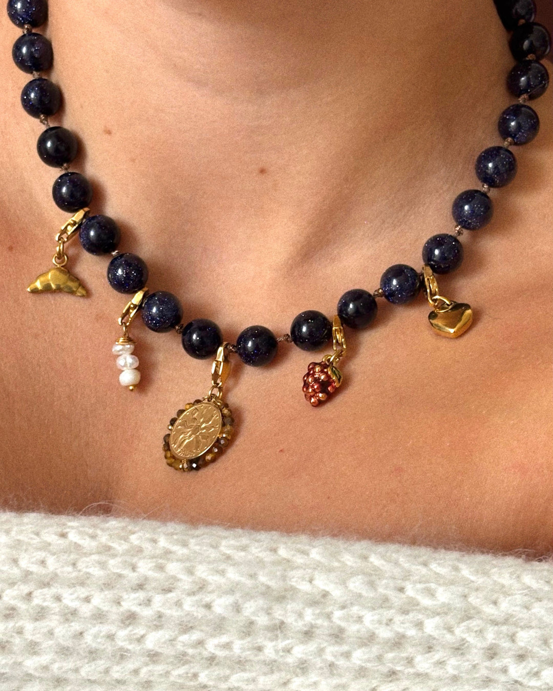 Starry Purple - Choker