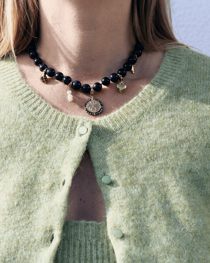 French Toast - Ensemble collier et charms