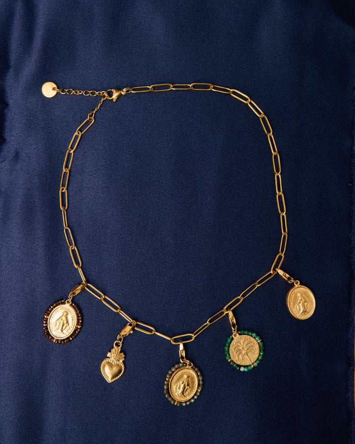 Iris - Coffret Choker & Charms