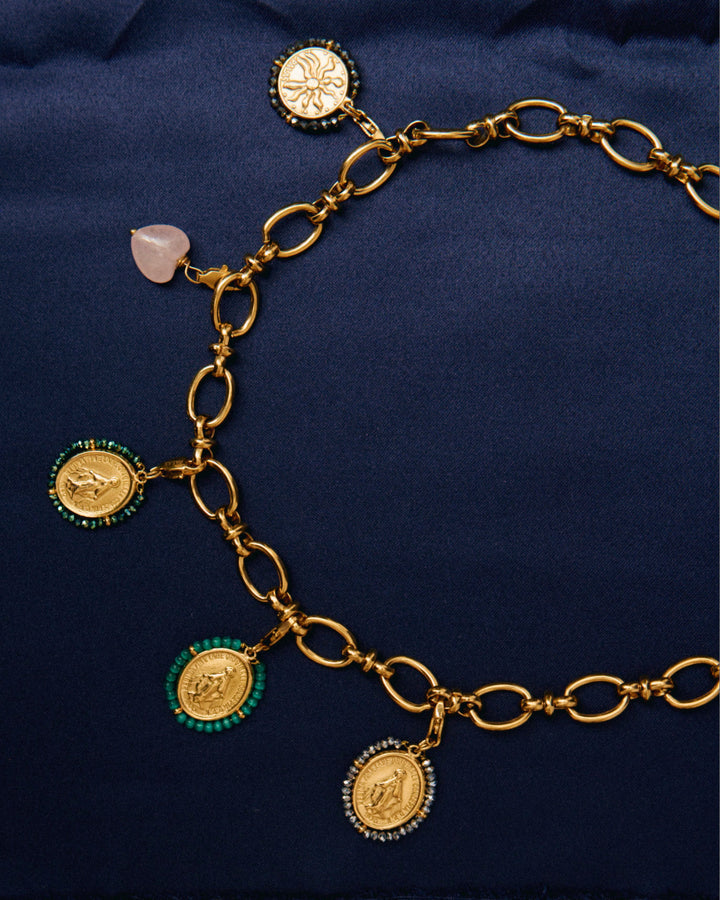 Audrey - Coffret Choker & Charms