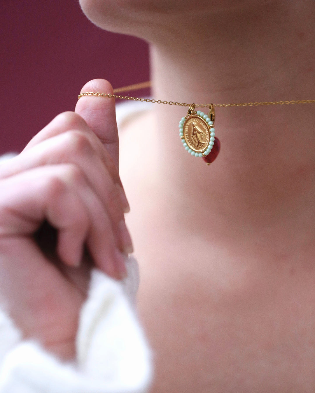 Santa Maria - Necklace Opaline