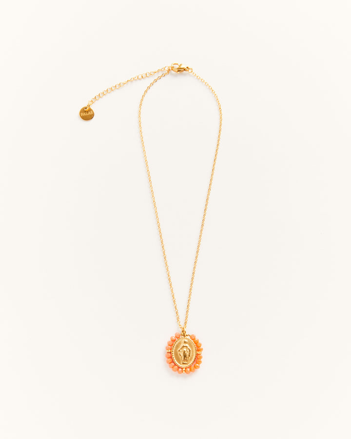 Santa Maria Kid Necklace - Coral