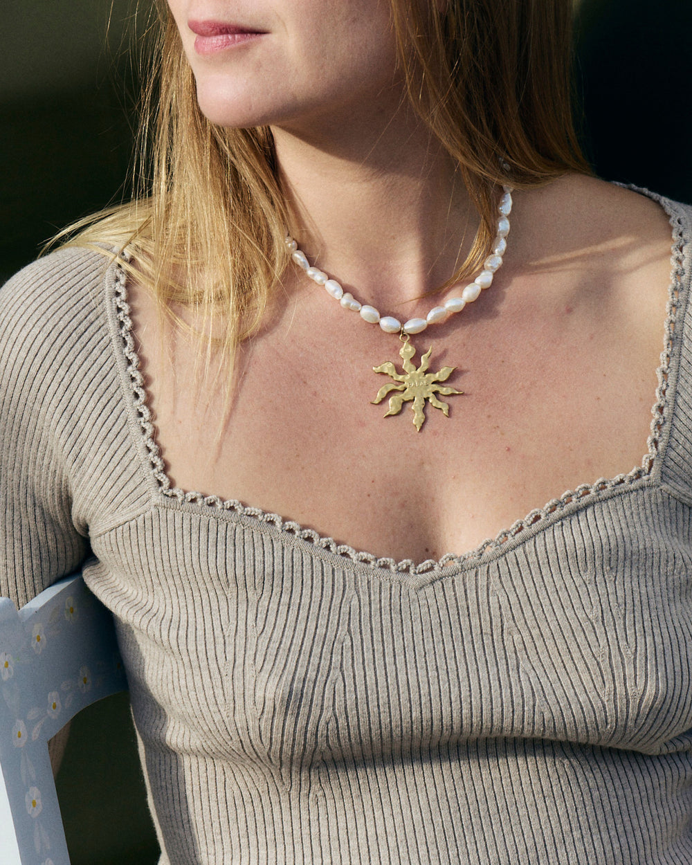 Pearly Sun - Choker - Palas