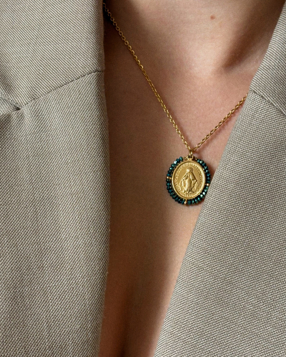 Santa Maria - Collier Azul Shiny