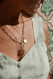 Santo Necklace - Water Green